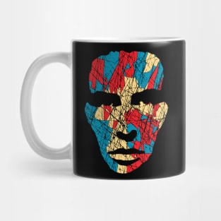 Colorful Tribal Mask Modern Style Mug